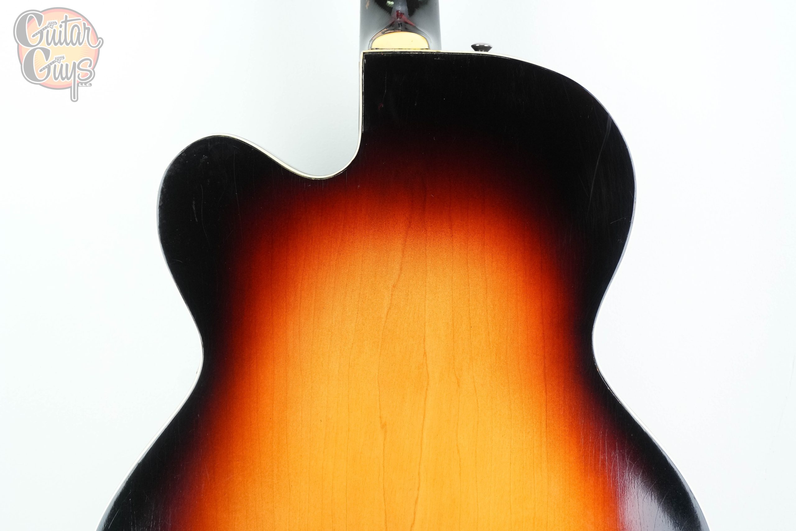 Pre-Owned Gretsch 6124 Single Anniversary Model Shaded Golden Sunburst - Image 6