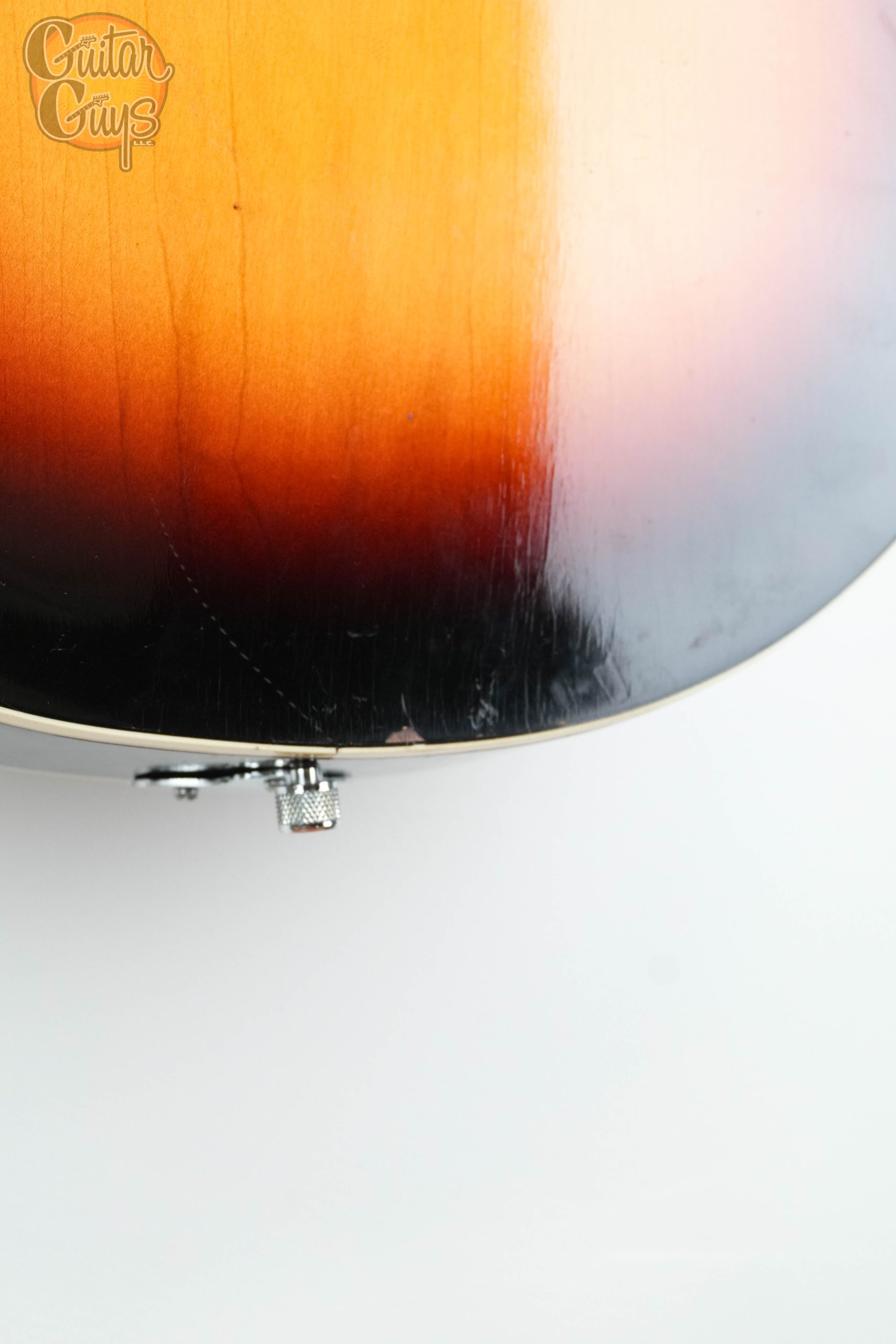 Pre-Owned Gretsch 6124 Single Anniversary Model Shaded Golden Sunburst - Image 8