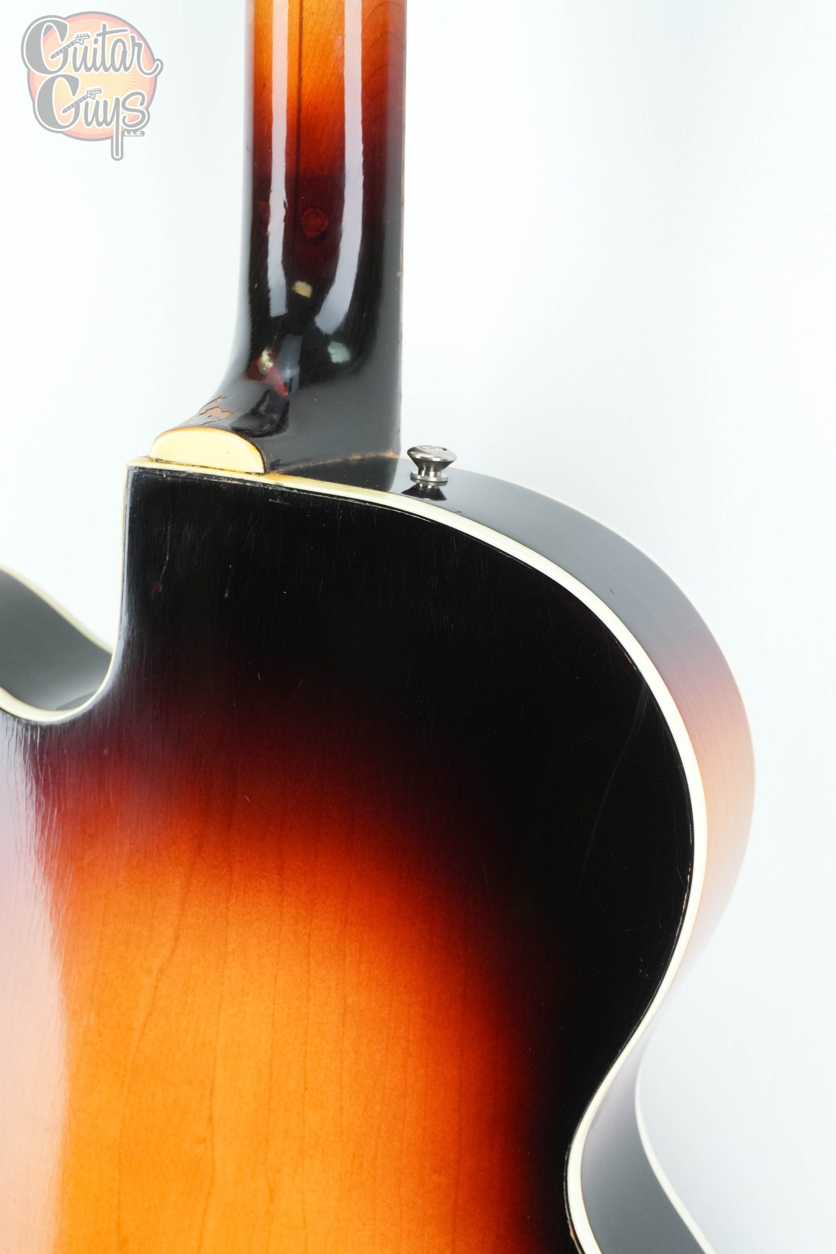 Pre-Owned Gretsch 6124 Single Anniversary Model Shaded Golden Sunburst - Image 10