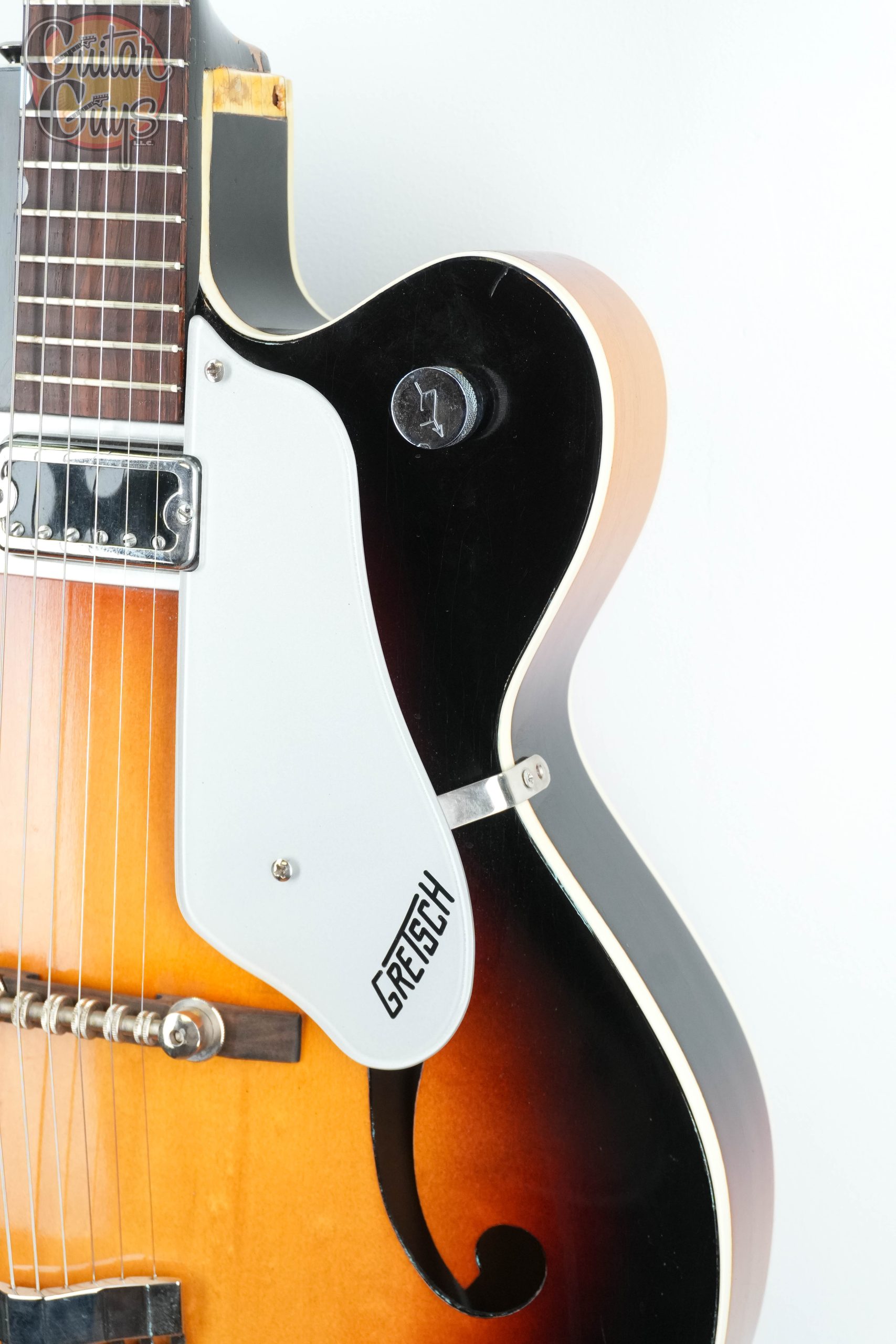 Pre-Owned Gretsch 6124 Single Anniversary Model Shaded Golden Sunburst - Image 12