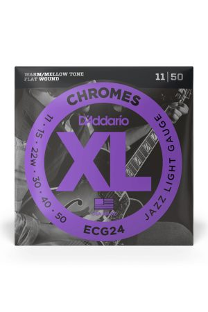 D'Addario ECG24 Chromes Flat Wound 11-50