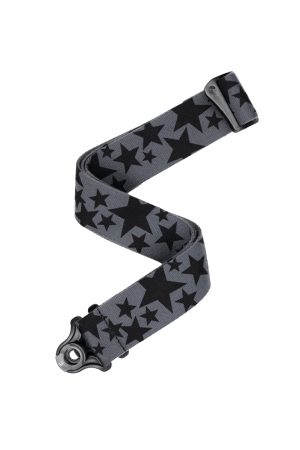 D'Addario Auto Lock Guitar Strap - Skater Stars