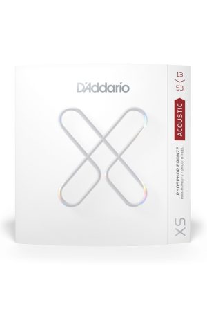 D'Addario XS Phosphor Bronze Hybrid Light 13-53