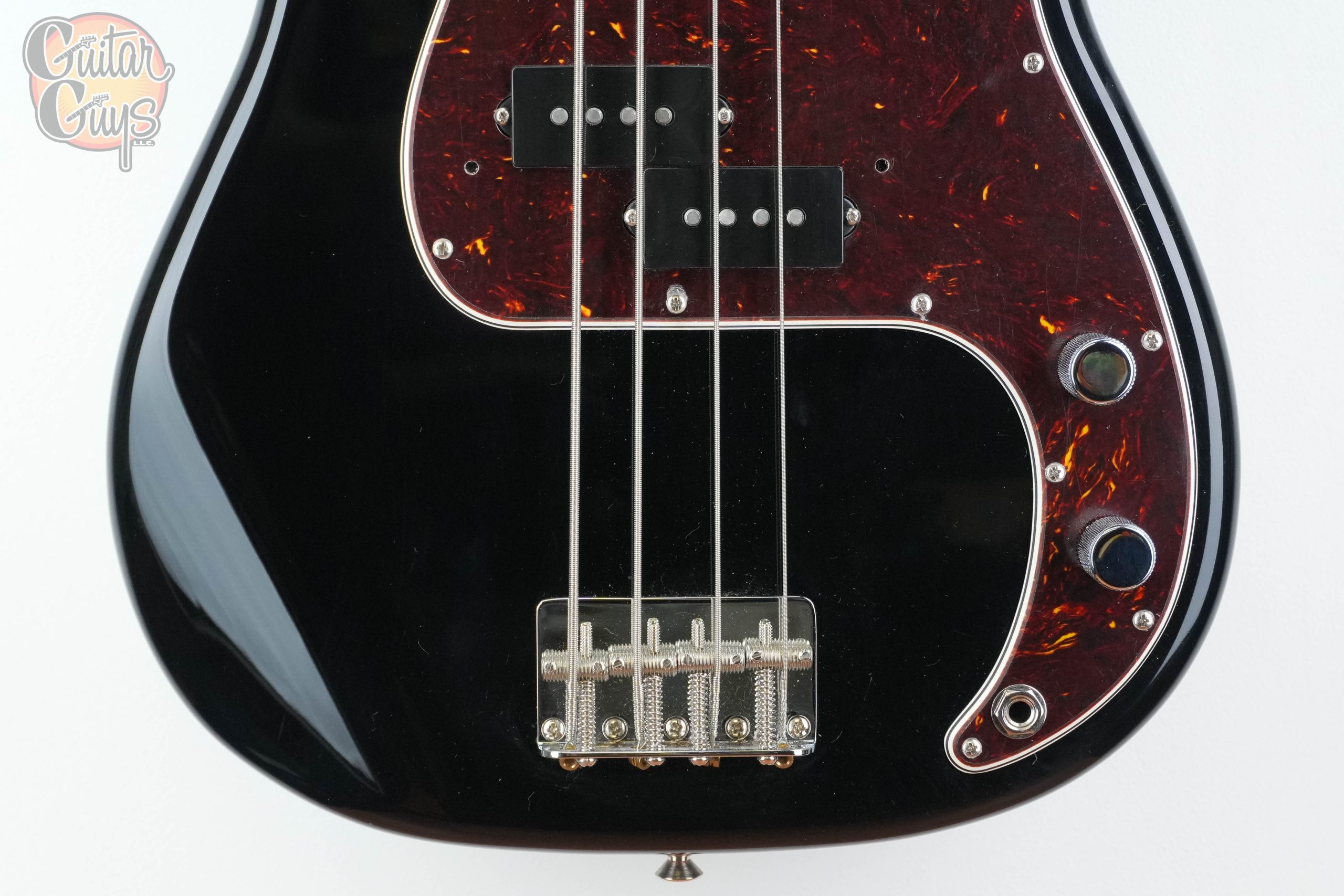Pre-Owned Fender American Vintage II '60 Precision Bass Black - Image 3