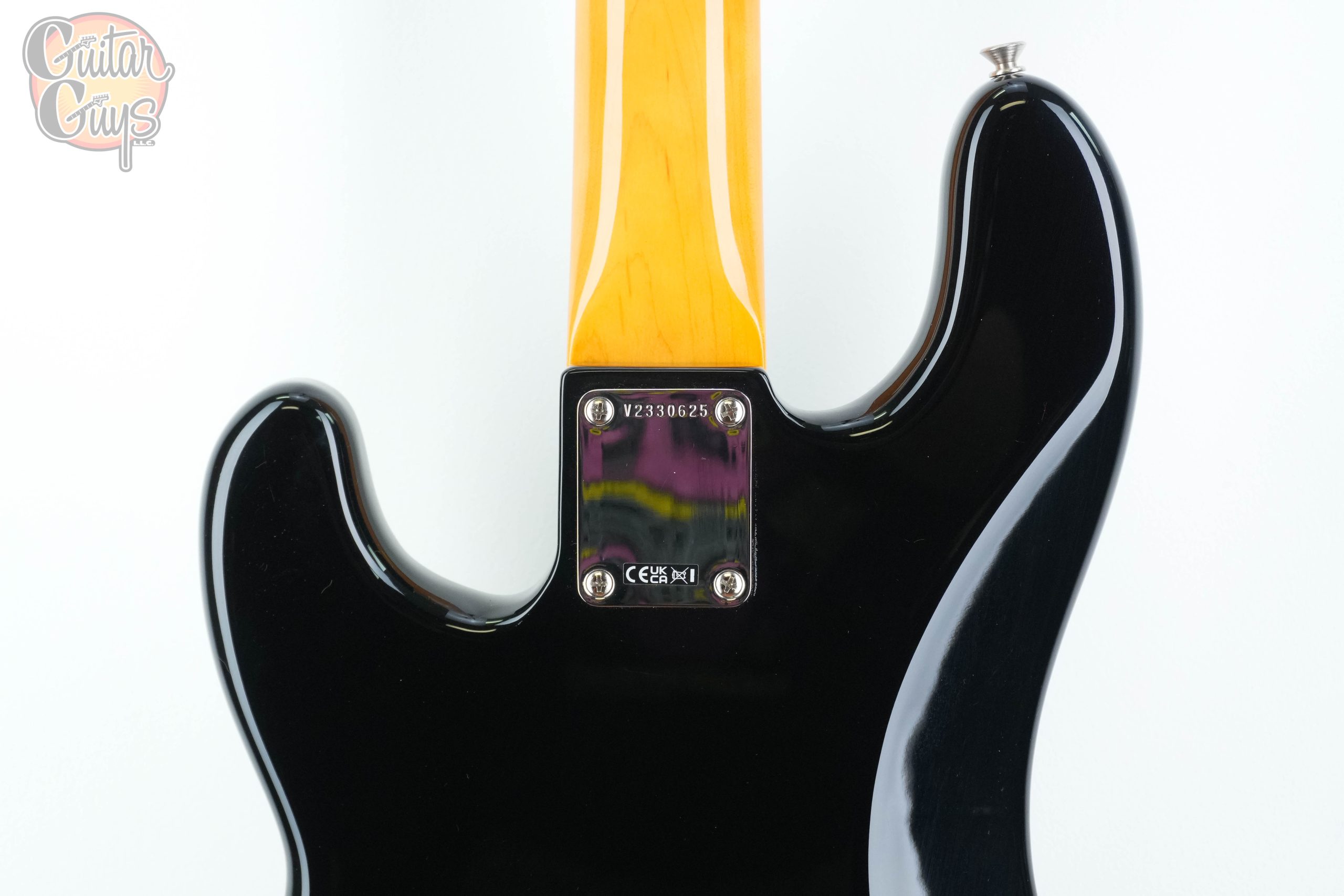 Pre-Owned Fender American Vintage II '60 Precision Bass Black - Image 6