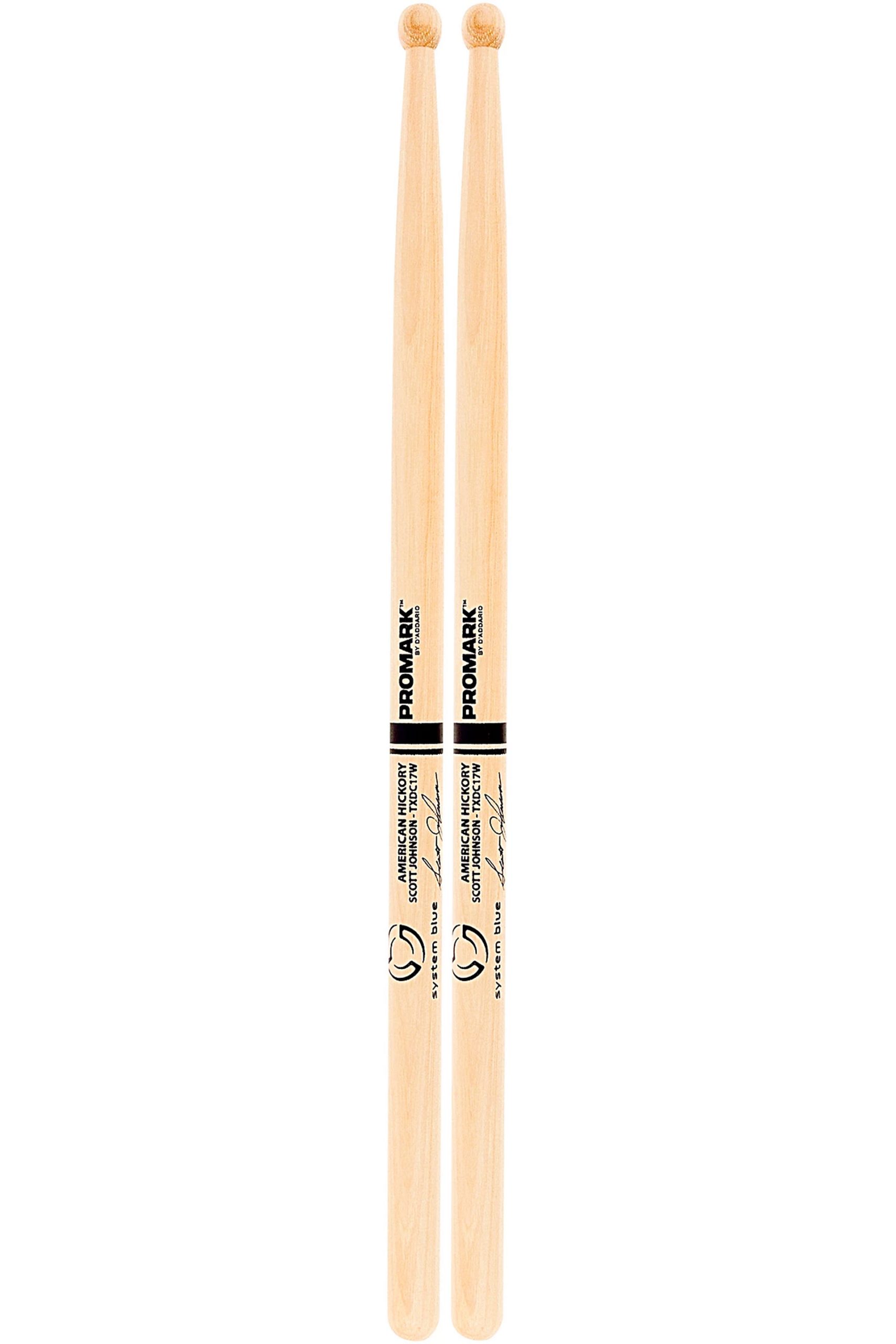 Promark TXDC17W Scott Johnson DC17 Marching Drumstick