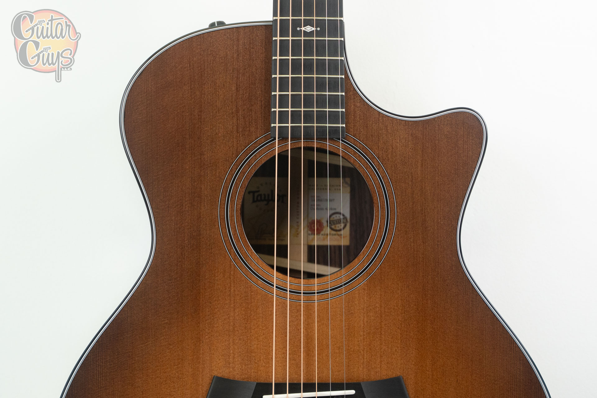 Copy of Taylor Guitar Guys Select 414ce Rosewood/Sitka Blacktop - Image 3