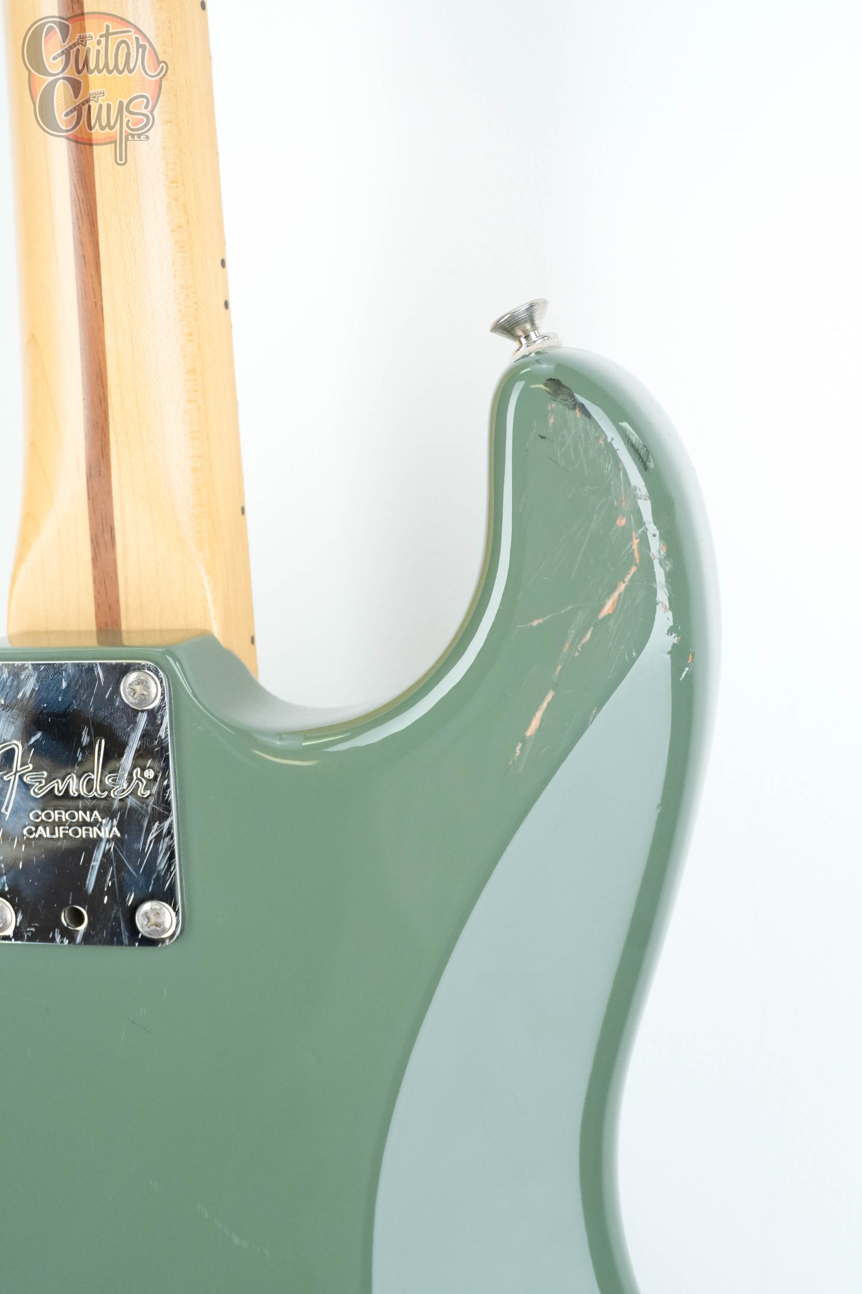 Pre-Owned Fender American Professional Stratocaster Antique Olive - Image 10