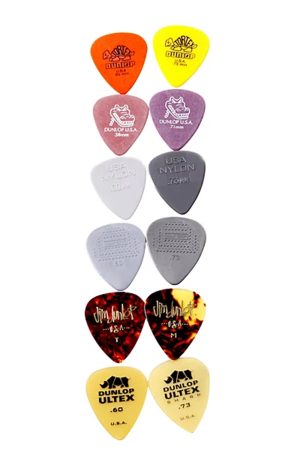 Dunlop Light/Medium Guitar Pick Variety Pack
