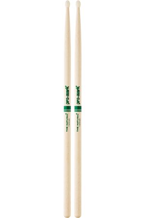 Promark TXR5AN Classic Natural 5A Nylon Tip Raw Hickory