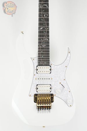 Ibanez Premium JEM7VPWH Steve Via Signature White