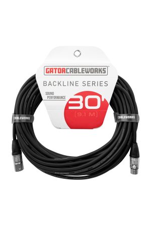 Gator Cableworks Backline Series 30' Microphone Cable