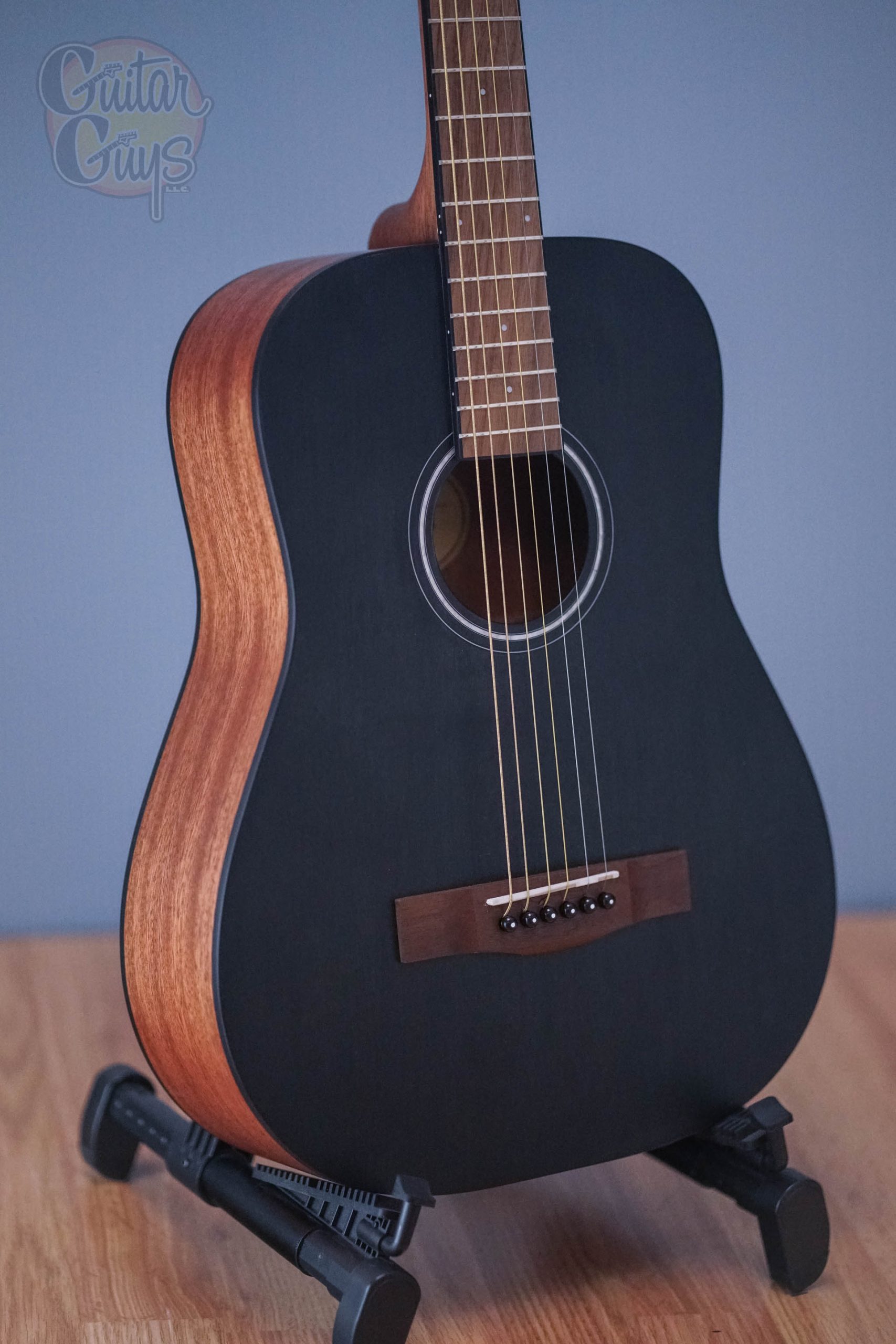 Fender FA-15 Steel 3/4 WN Black - Guitar Guys