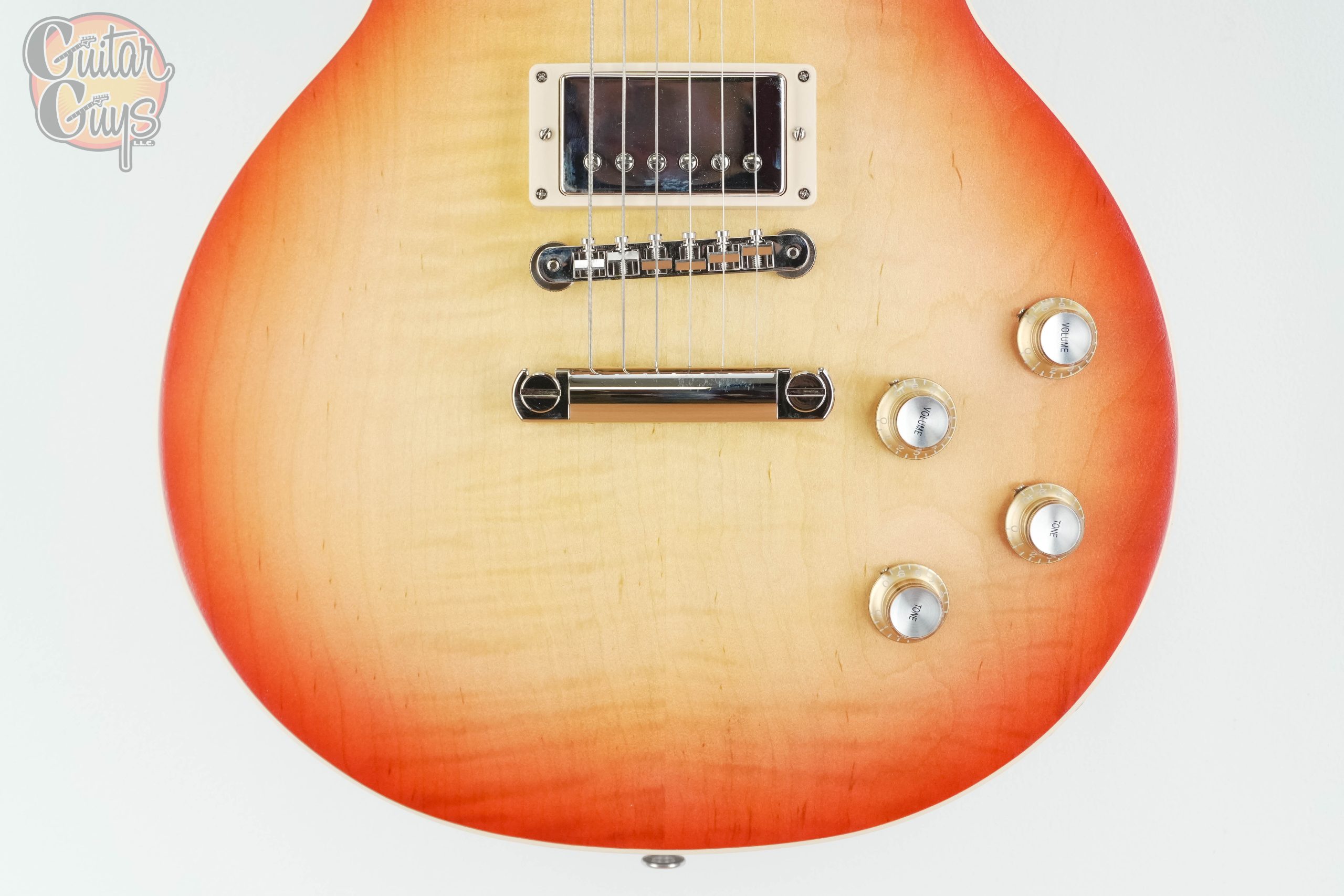 Gibson Les Paul Standard 60s Faded Figured Top Vintage Cherry Sunburst - Image 3