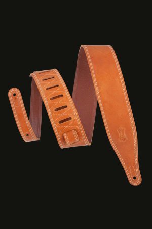 Levy's M17BDS-TAN Leather Guitar Strap Tan