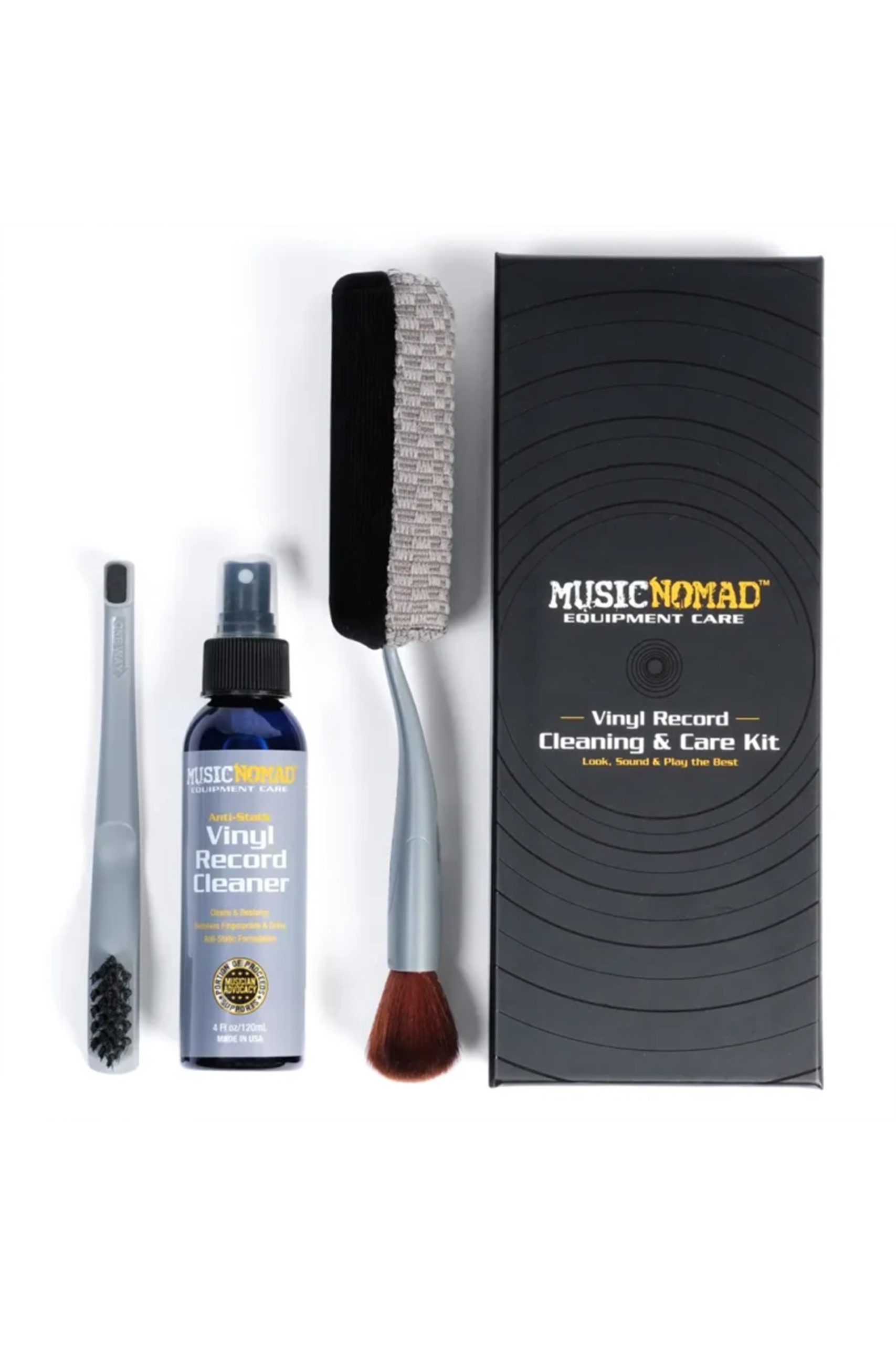 Music Nomad Vinyl Record Cleaning Kit