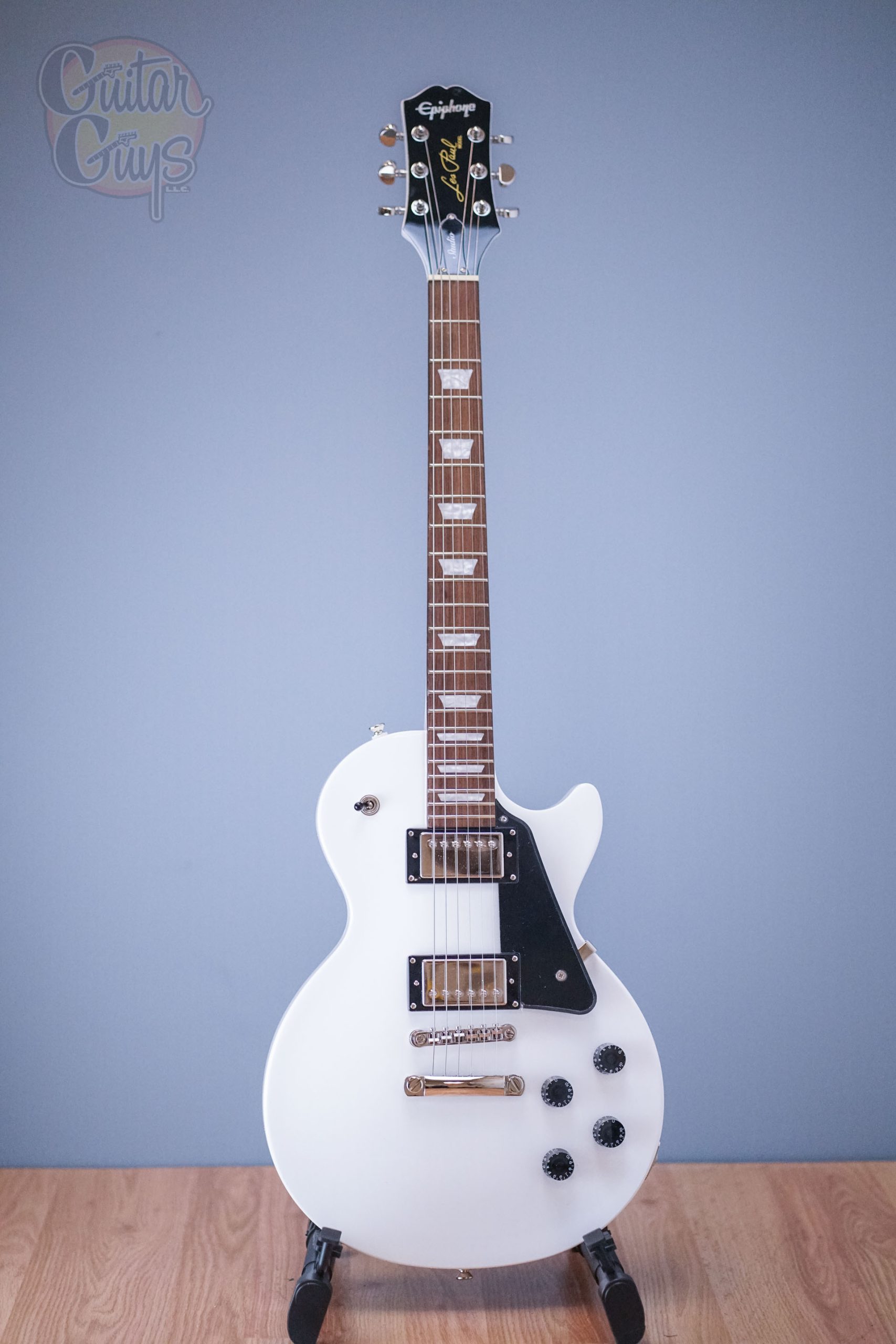 Epiphone Les Paul Studio Alpine White - Guitar Guys
