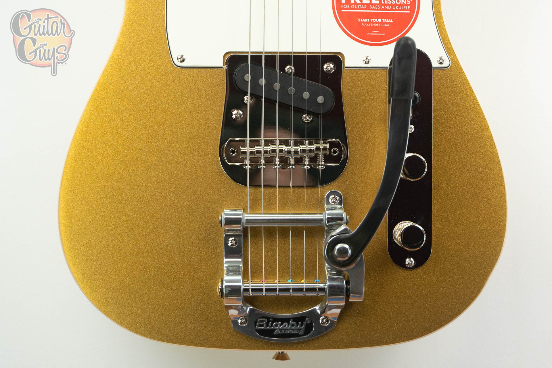 Squier Classic Vibe Custom Telecaster SH with Bigsby Aztec Gold