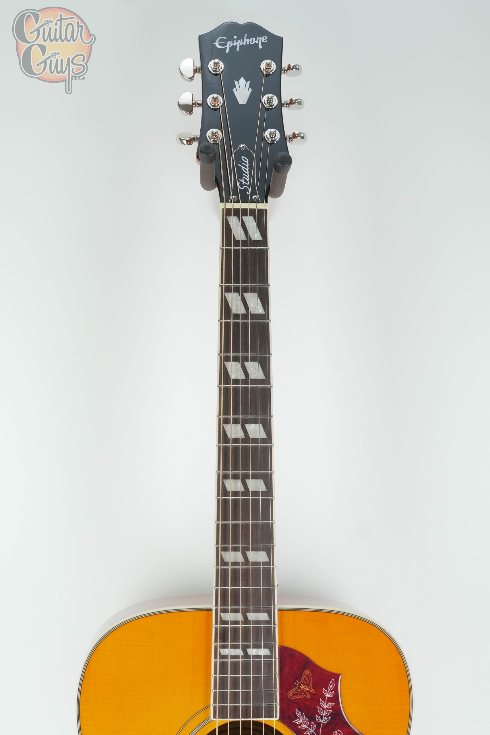 Epiphone Hummingbird Studio Heritage Cherry Sunburst - Image 2