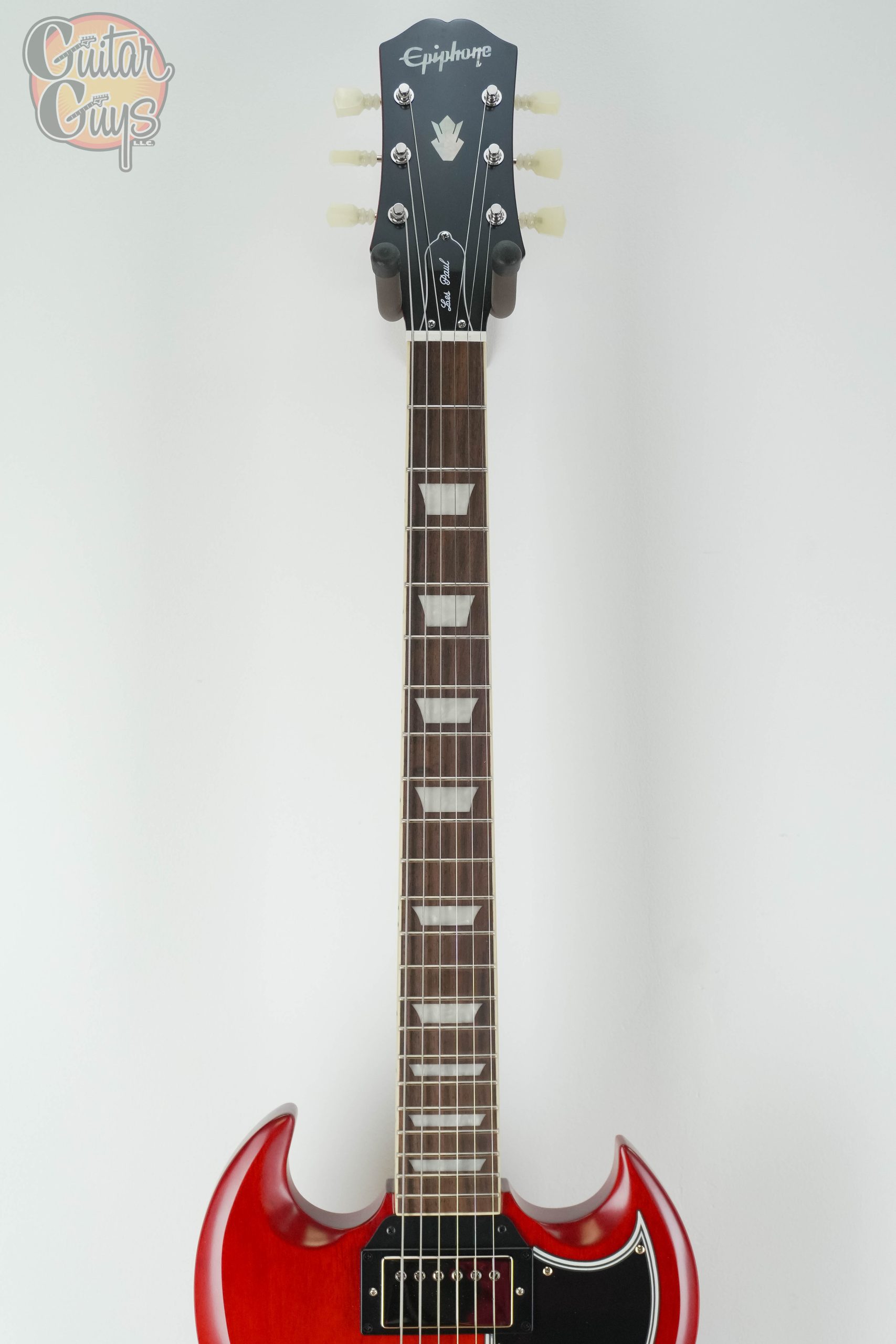 Pre-Owned Epiphone '61 Les Paul SG Standard Aged Sixties Cherry - Image 2