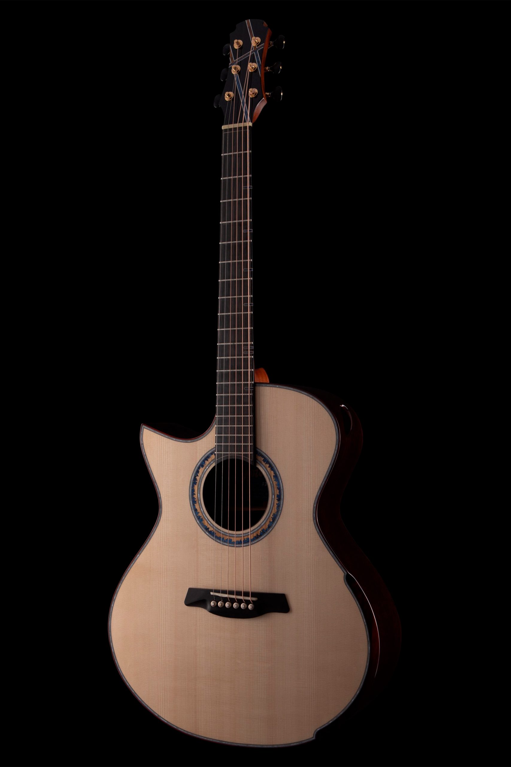 Hozen Guitars Blue Label MJ Twins Left