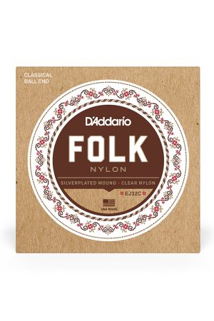 D'Addario EJ32C Normal Tension Ball End Nylon Strings