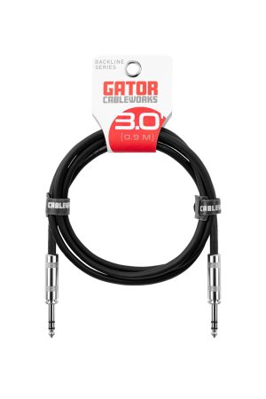 Gator Cableworks Backline Series 3' TRSM to TRSM