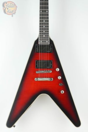 Pre-Owned Epiphone Dave Mustaine Signature Flying V Prophecy Aged Dark Red Burst