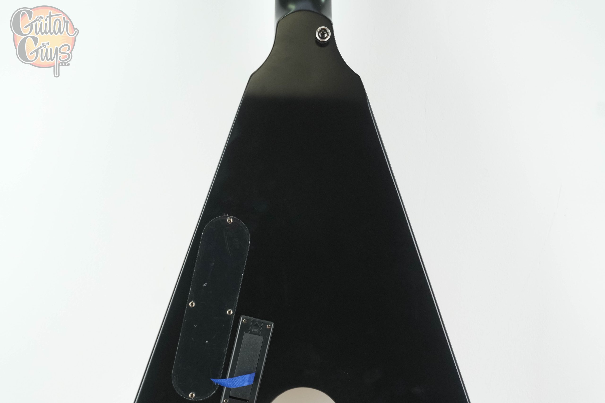 Pre-Owned Epiphone Dave Mustaine Signature Flying V Prophecy Aged Dark Red Burst - Image 6