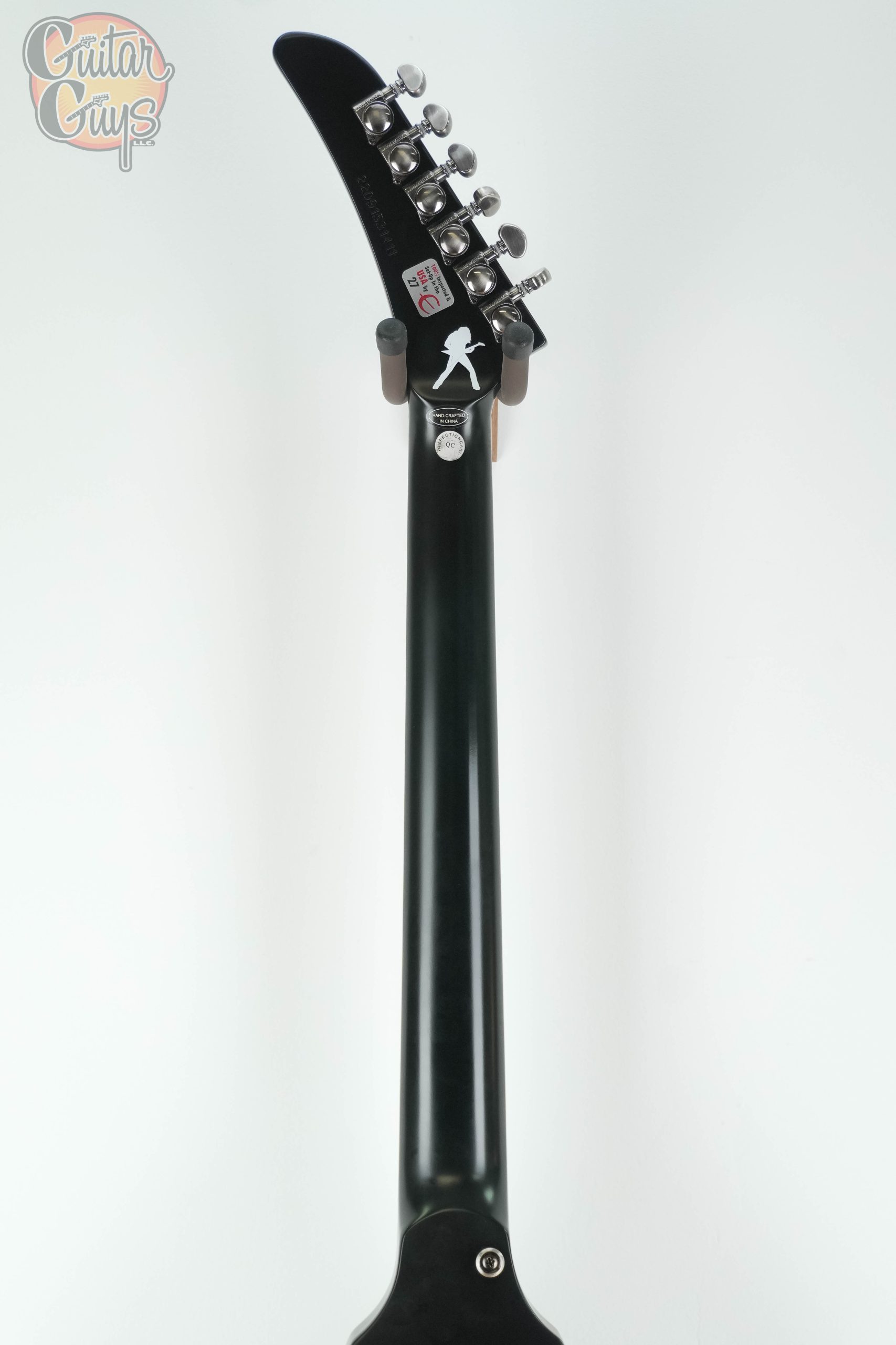 Pre-Owned Epiphone Dave Mustaine Signature Flying V Prophecy Aged Dark Red Burst - Image 7