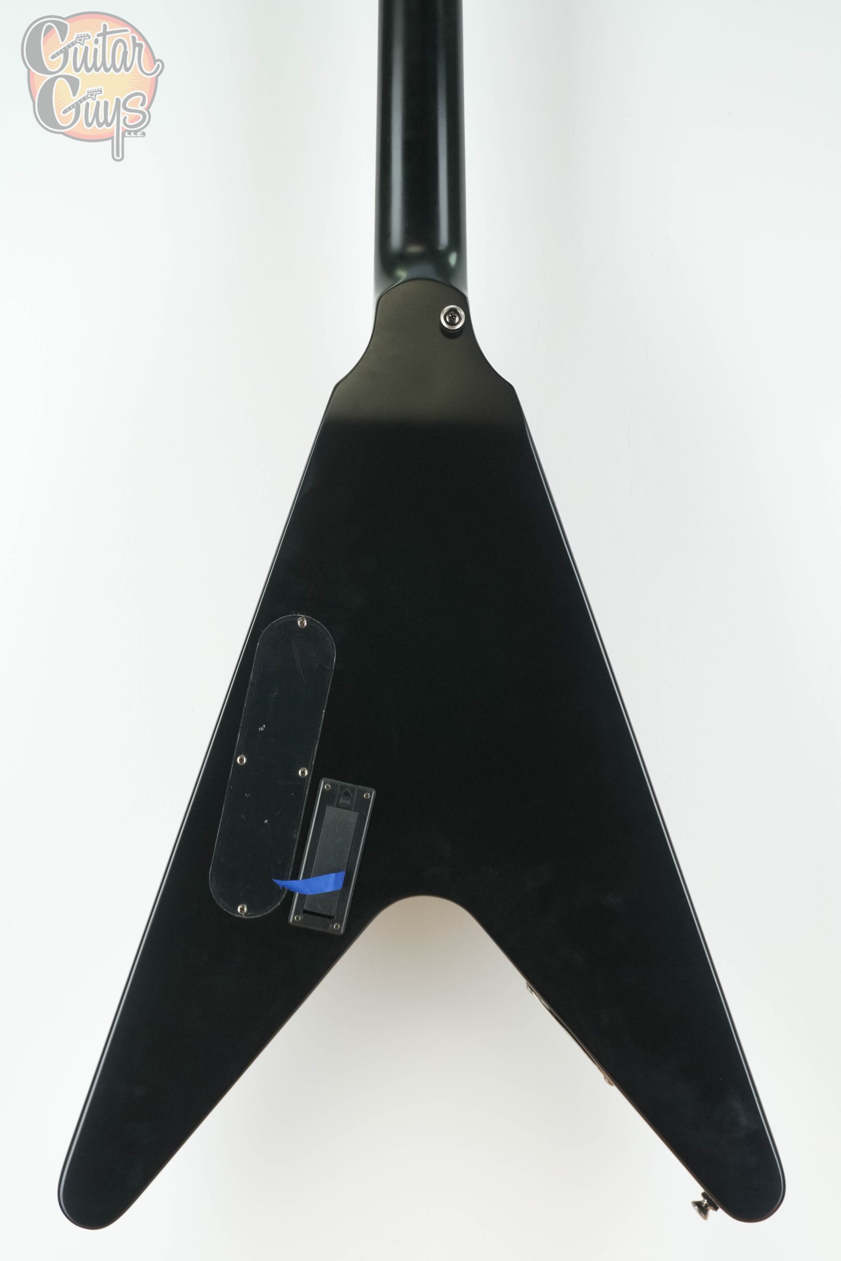 Pre-Owned Epiphone Dave Mustaine Signature Flying V Prophecy Aged Dark Red Burst - Image 8