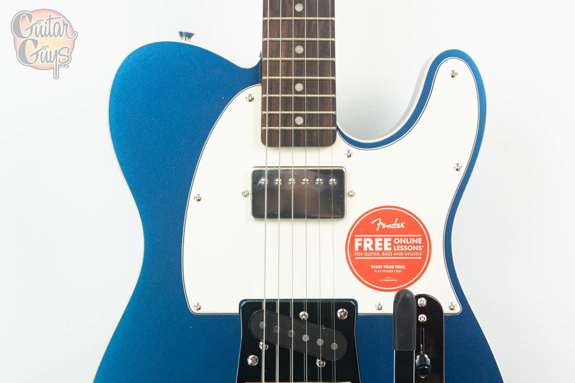 Squier Classic Vibe Custom Telecaster SH with Bigsby Lake Placid Blue - Image 3