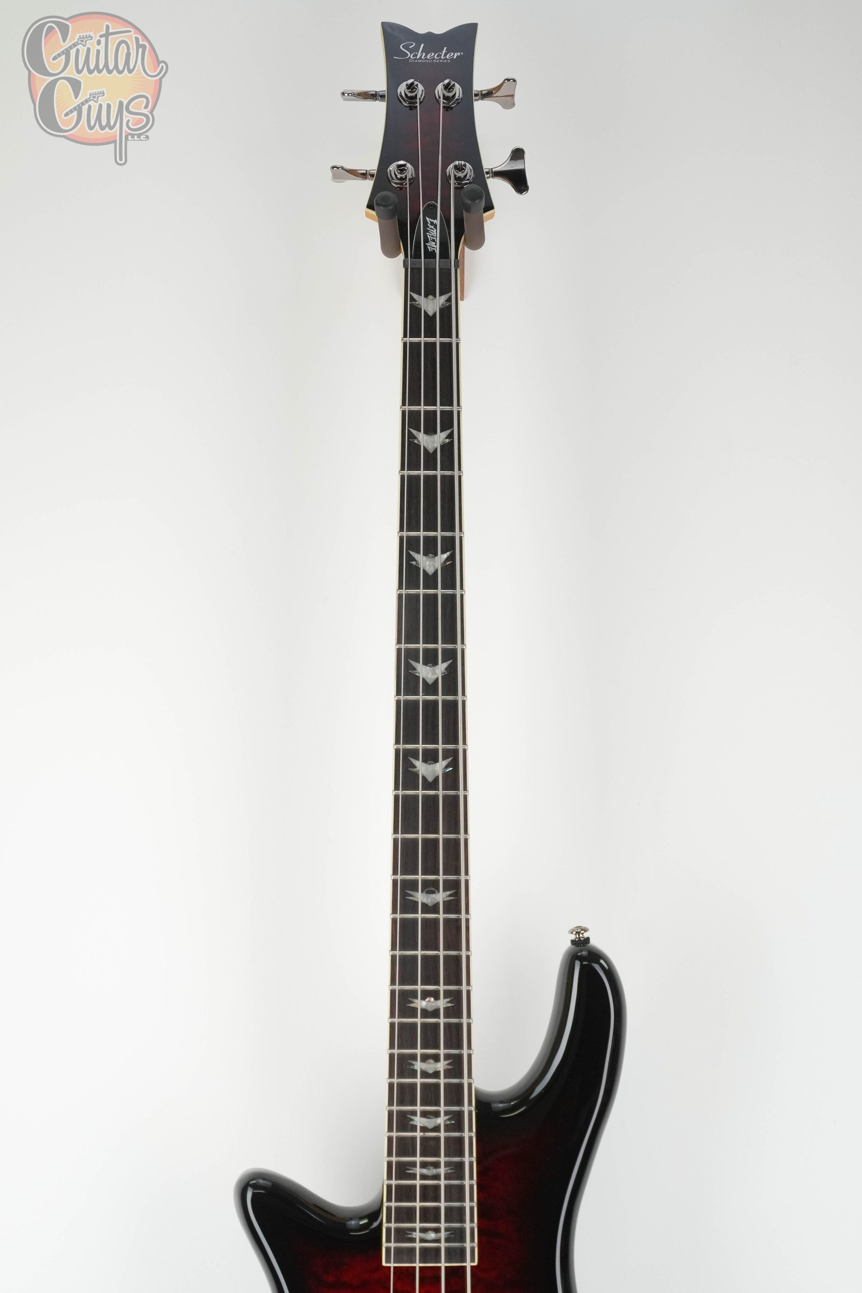 Schecter Stiletto Extreme 4 Left Handed Black Cherry - Image 2