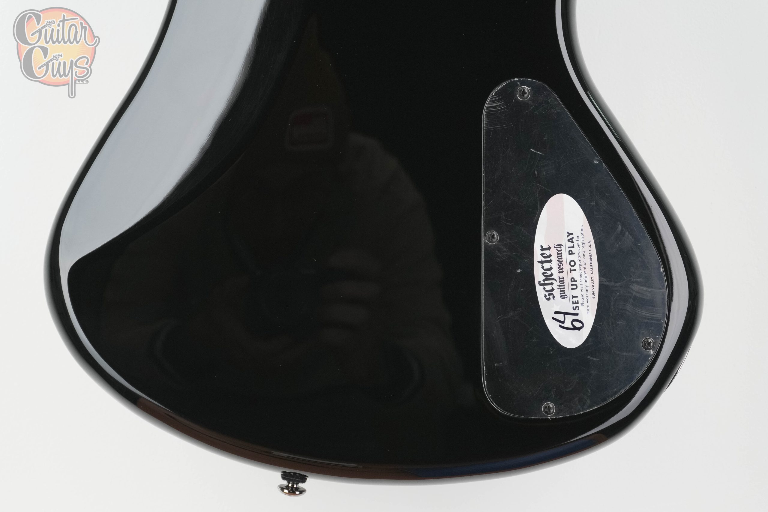 Schecter Stiletto Extreme 4 Left Handed Black Cherry - Image 5