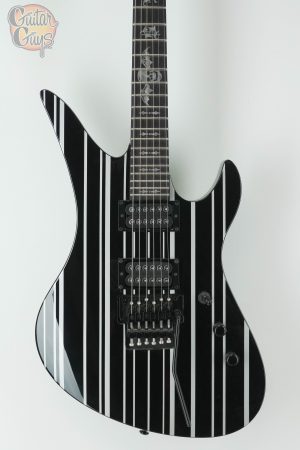 Pre-Owned Schecter Synyster Gates Standard Black with Silver Pinstripes