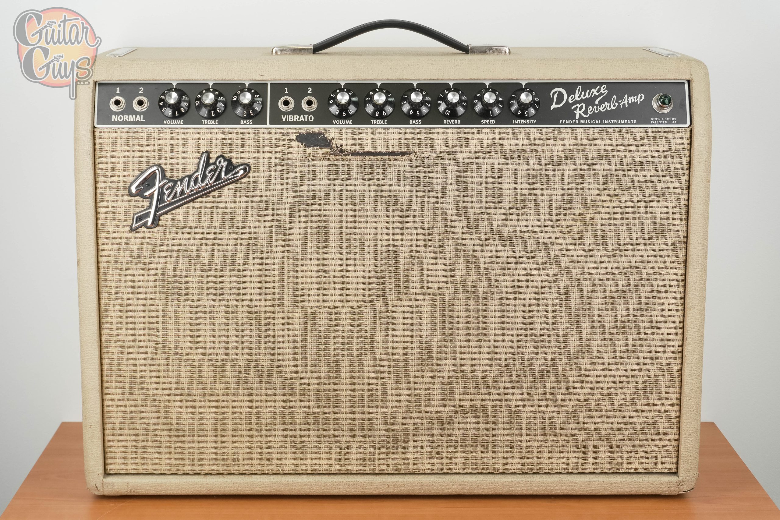 Pre-Owned Fender 65 Deluxe Reverb Reissue Blonde - Image 2