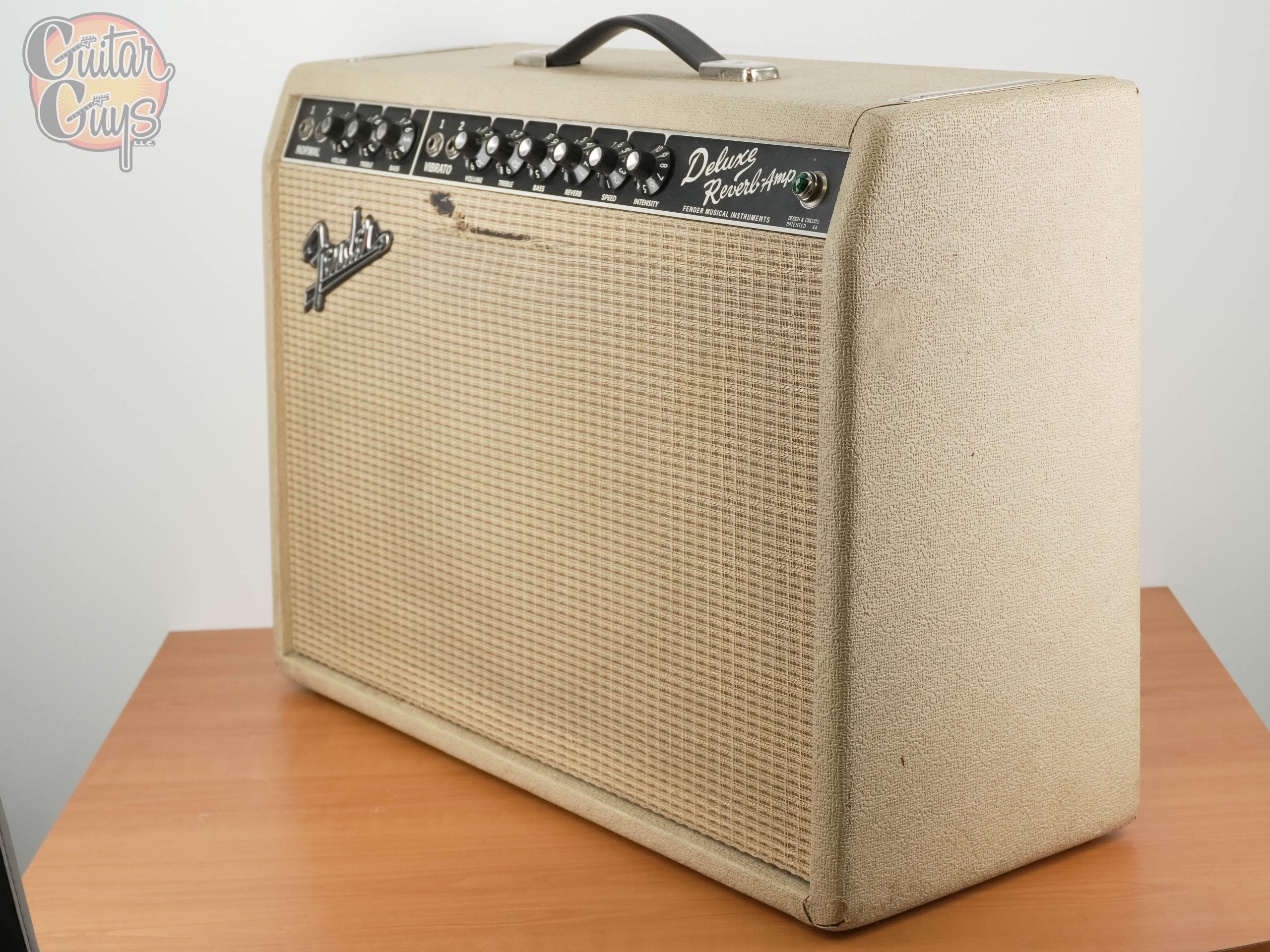 Pre-Owned Fender 65 Deluxe Reverb Reissue Blonde - Image 5
