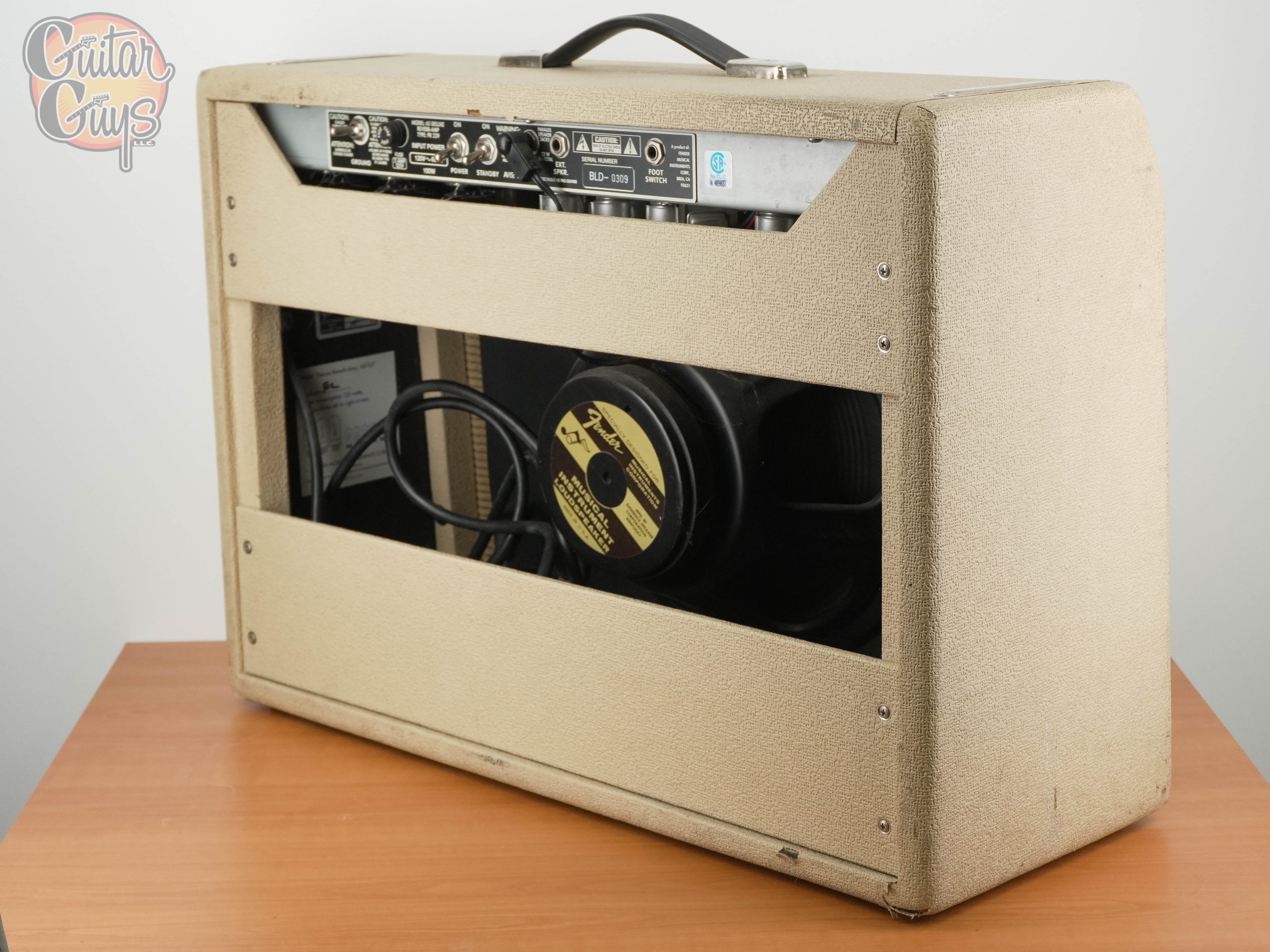 Pre-Owned Fender 65 Deluxe Reverb Reissue Blonde - Image 6