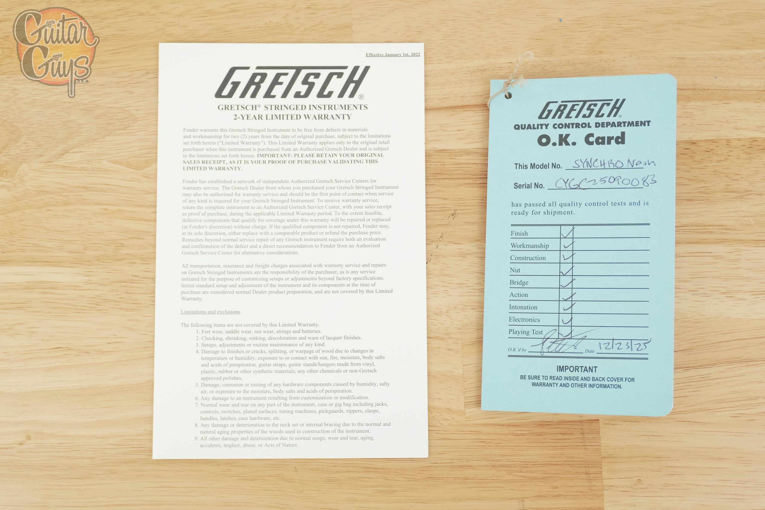 Gretsch Synchromatic Nashville Hollow Body Single-Cut with Bigsby 50s Orange Stain - Image 10