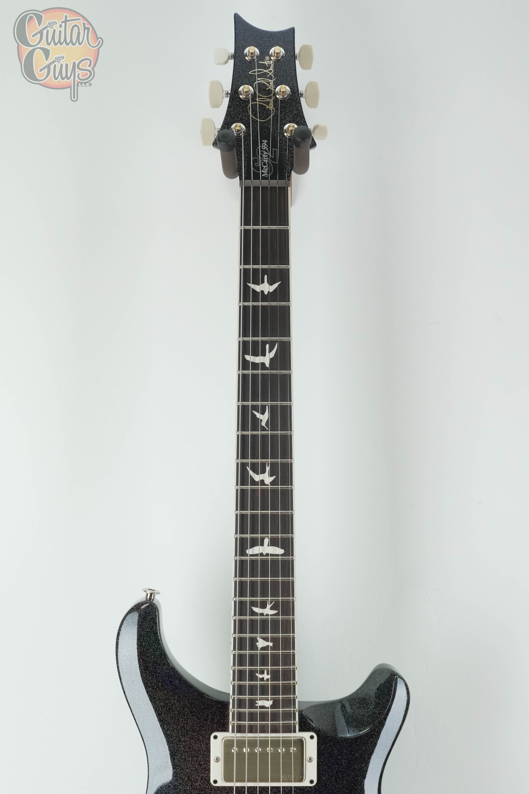 PRS S2 McCarty 594 Thinline Standard Black Rainbow Holoflake - Image 2