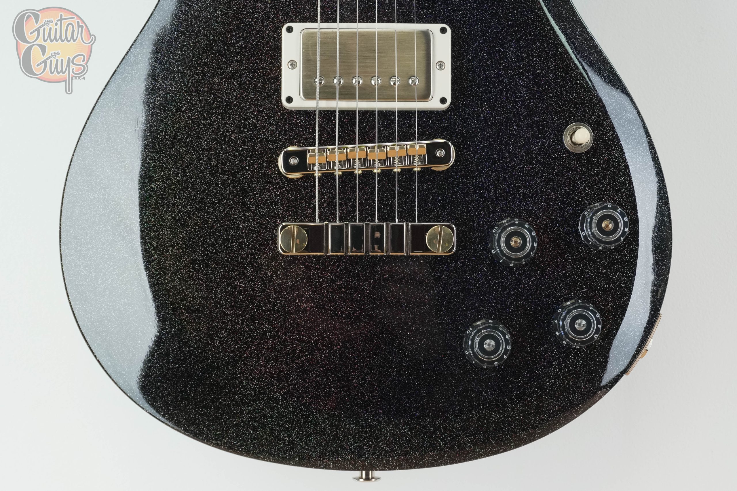 PRS S2 McCarty 594 Thinline Standard Black Rainbow Holoflake - Image 3