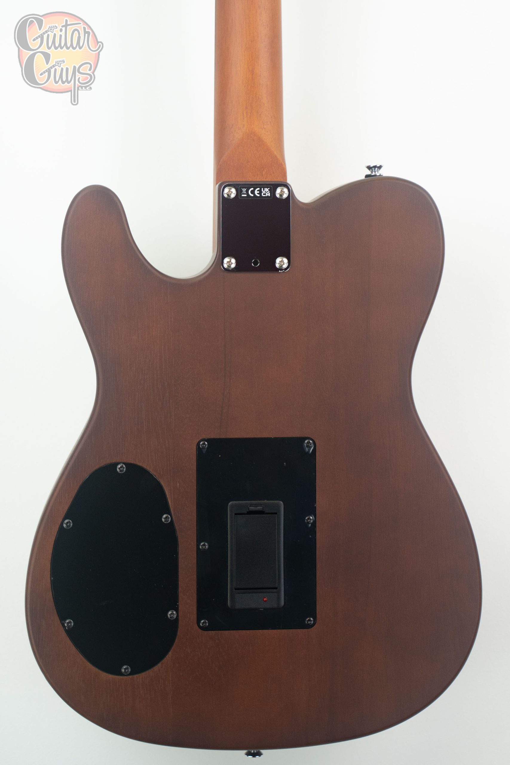 Fender Acoustasonic Standard Telecaster Honey Burst - Image 8
