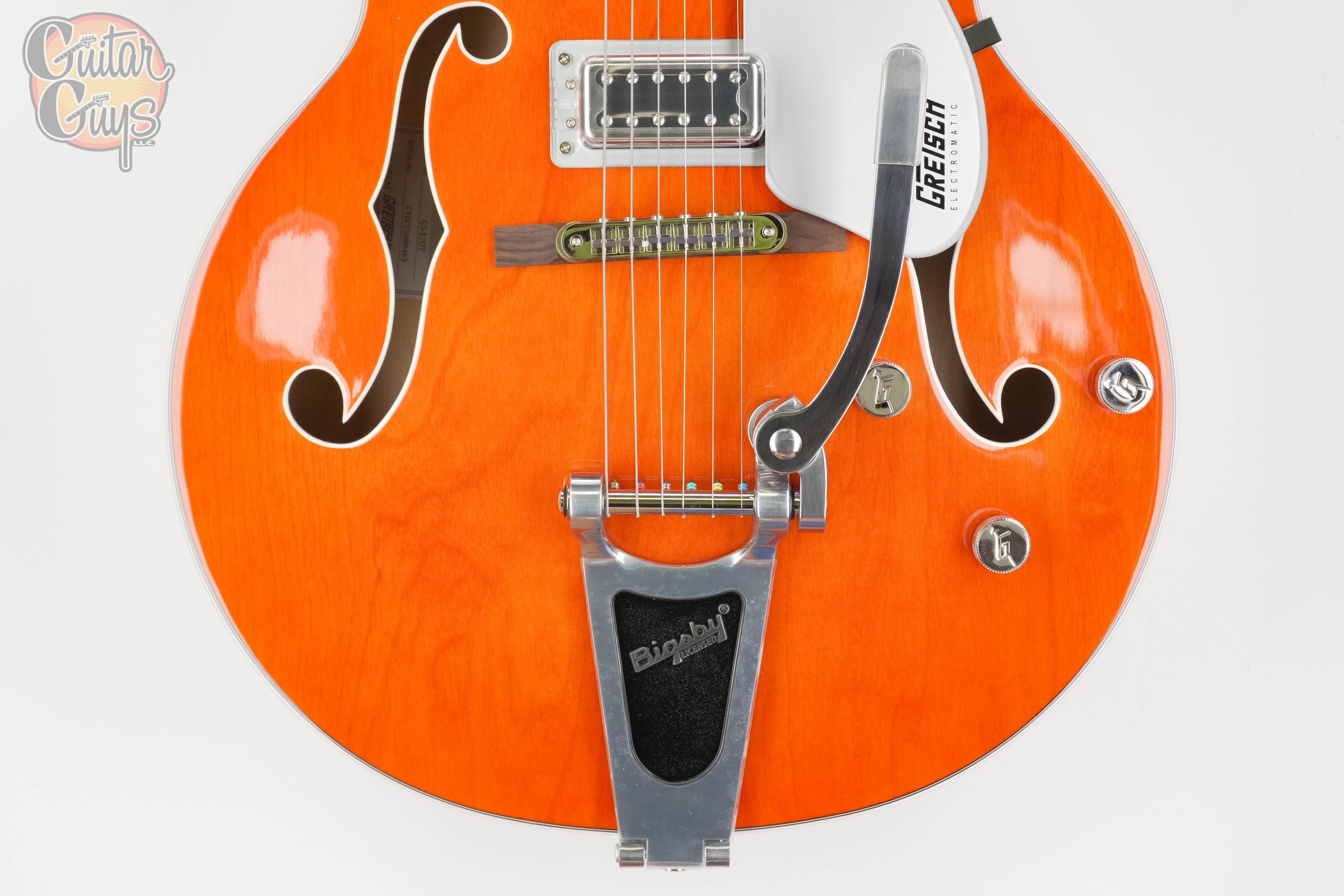 Gretsch G5420T Electromatic Classic Hollow Body Single-Cut with Bigsby Orange Stain - Image 3