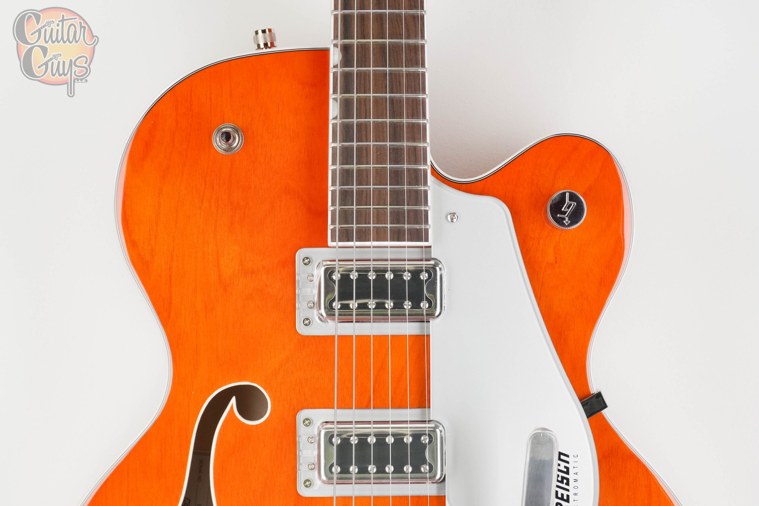 Gretsch G5420T Electromatic Classic Hollow Body Single-Cut with Bigsby Orange Stain - Image 4