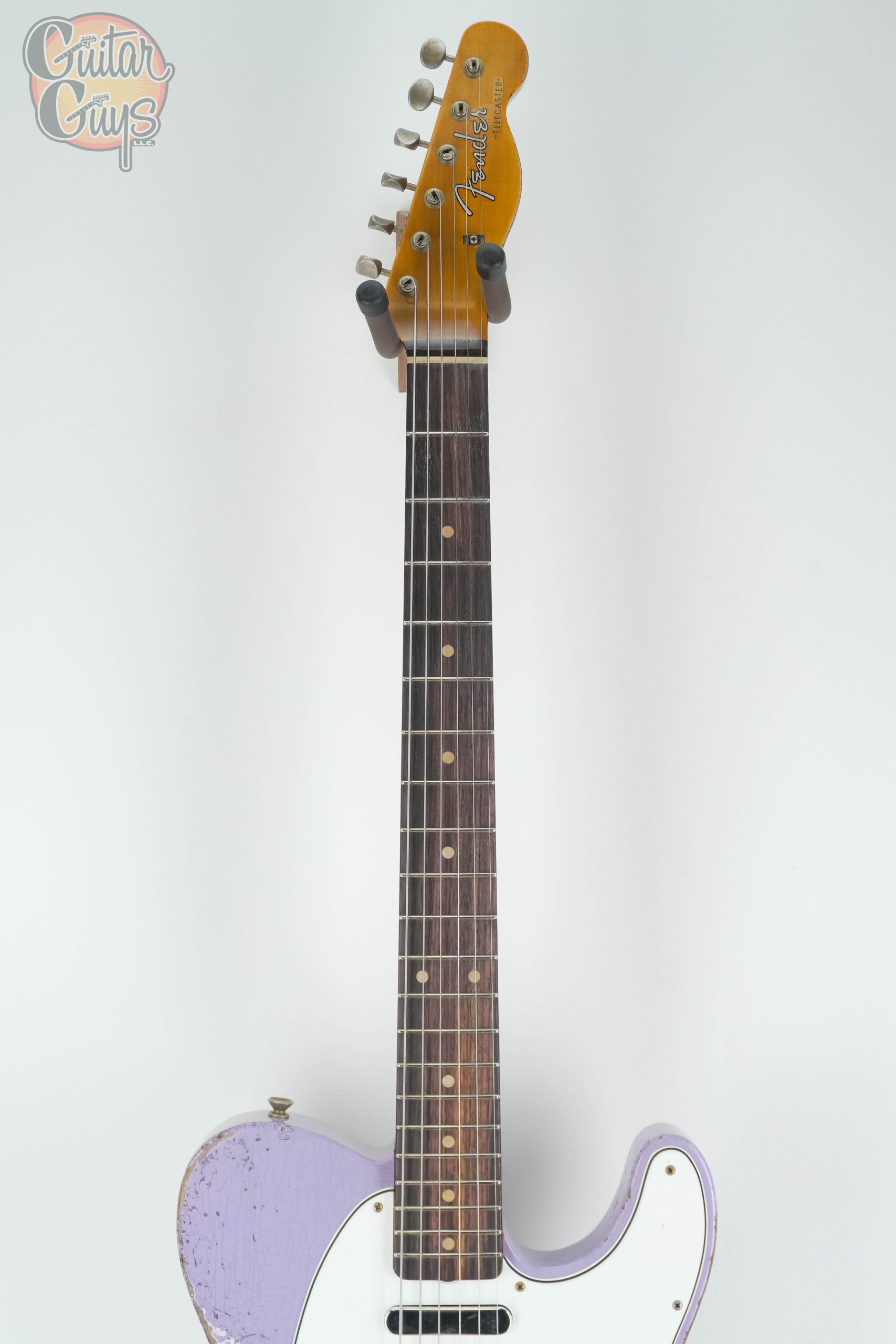 Fender Custom Shop 1961 Telecaster Heavy Relic Aged Lavender Ice - Image 2