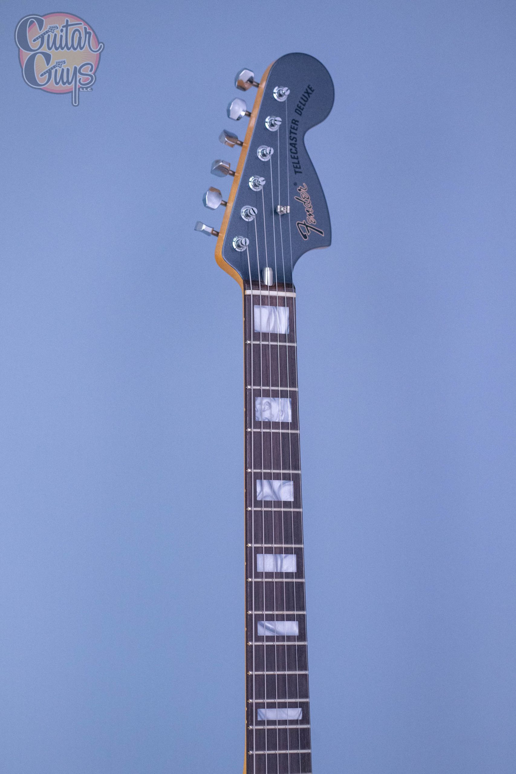 Fender Limited Edition Chris Shiflett Cleaver Telecaster Deluxe Charcoal Frost Metallic* - Image 2