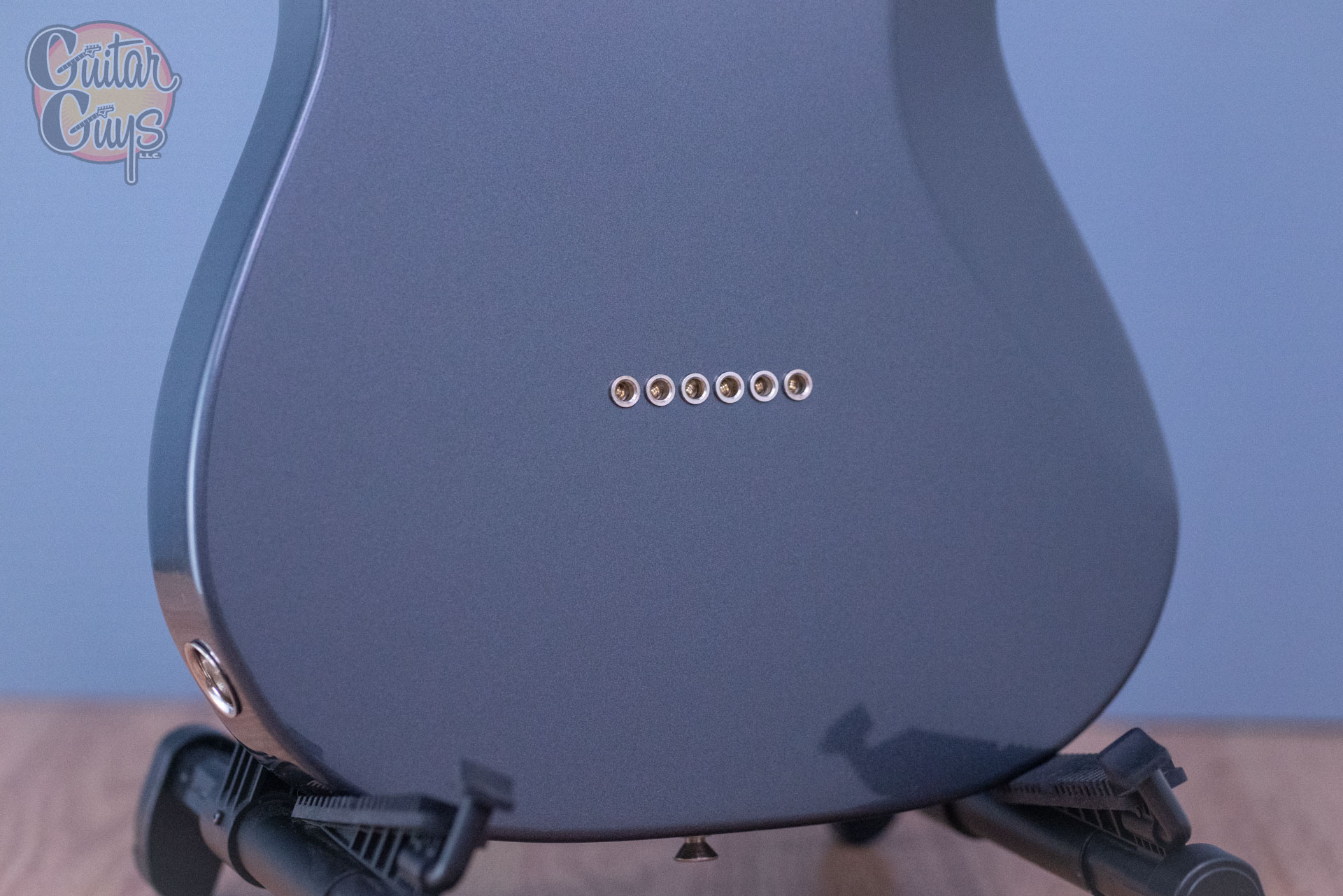 Fender Limited Edition Chris Shiflett Cleaver Telecaster Deluxe Charcoal Frost Metallic* - Image 9