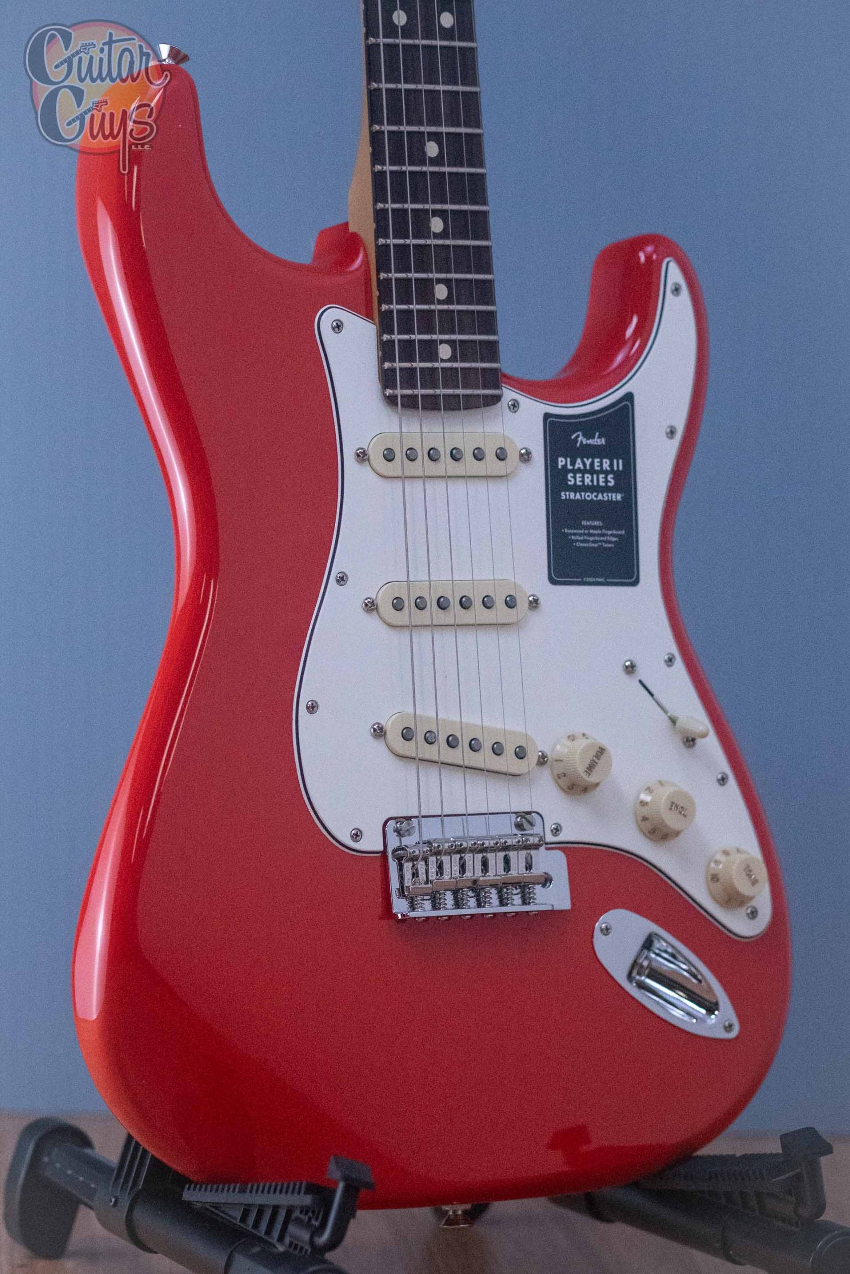 Fender Player II Stratocaster Coral Red - Guitar Guys