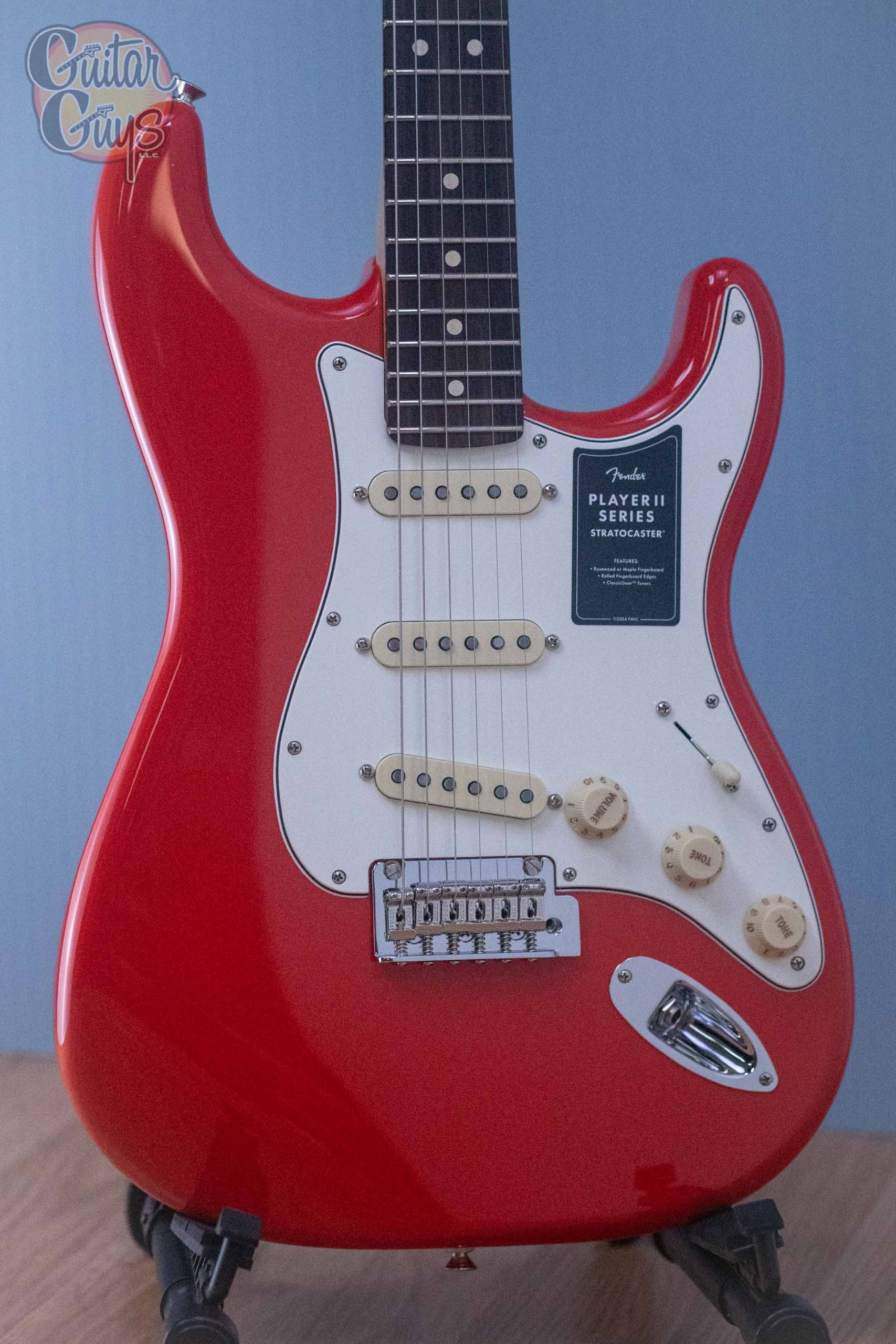 Fender Player II Stratocaster Coral Red - Guitar Guys