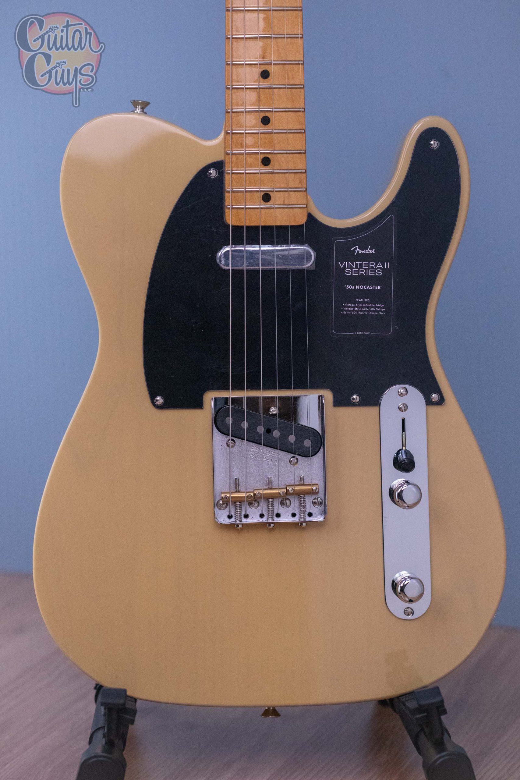 Fender Vintera II '50s Nocaster Blackguard Blonde - Image 4